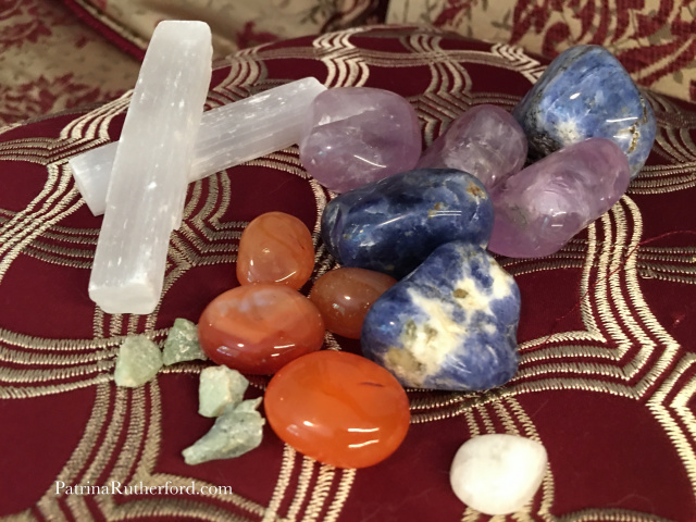 There are some amazing vintage inspired therapies to help you sleep. One of my favorites is Crystal Therapy. For centuries crystals and stones have been used to promote peaceful feelings. 