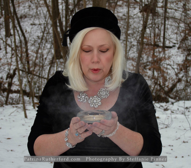 Smudging my winter wonderland. Patrina rutherford